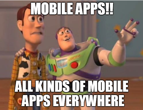 Mobile apps meme